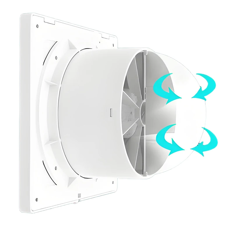 220V UE/REINO UNIDO/AU 4 "6" Extractor de aire eléctrico inodoro potente Extractor silencioso pared del hogar cocina Inbline conducto ventilador de ventilación