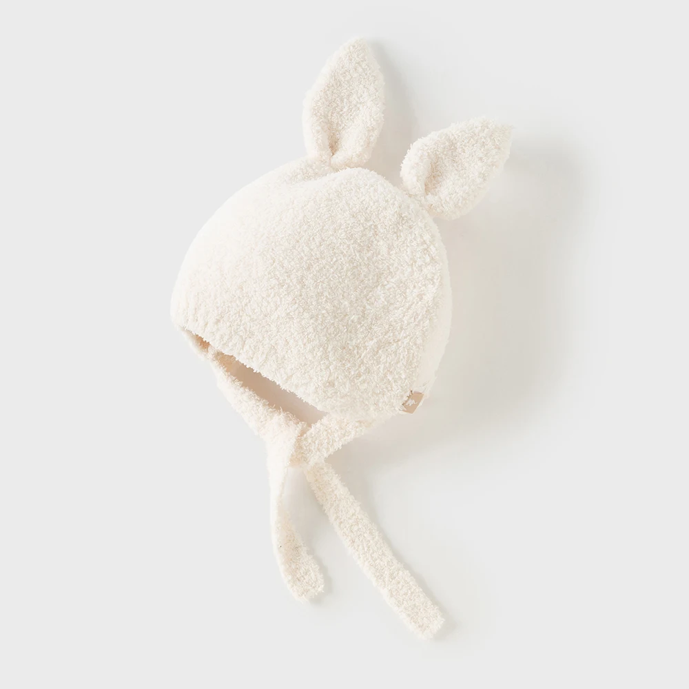 Dave Bella sombrero para niñas invierno otoño cálido bebé niños lindo protección para los oídos suave gorro de felpa grueso gorro para recién nacidos sombrero para niños DB4253420