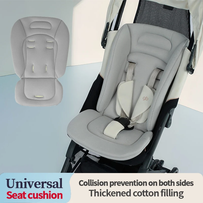 Colchón para cochecito, cojín Universal para asiento, almohadilla de algodón apta para Yoyo/Cybex, alfombrilla suave y gruesa, accesorios para cochecito