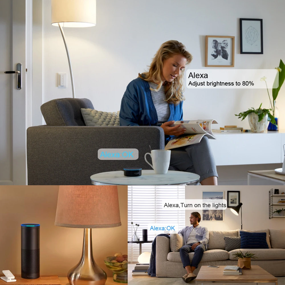 Controlador Zigbee Tuya Smart Life, Módulo de Interruptor de Luz LED Triac AC, 220V 110V 230V, Compatible con Alexa, Google Home, Yandex