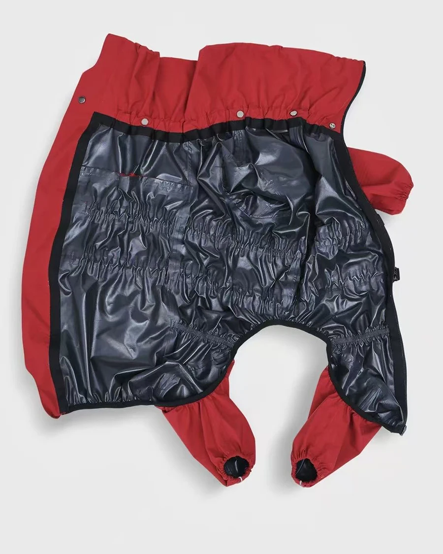 Chaqueta impermeable para perros y mascotas, ropa para exteriores, abrigo cálido de invierno, mono grande, impermeable reflectante para perros pequeños, medianos y grandes