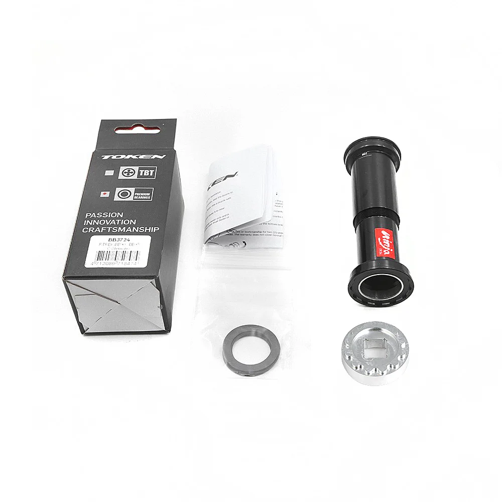 Soporte inferior de ajuste de rosca TOKEN para marco TREK BB90/BB95 37 mm * 90,5 mm/95, 5 mm