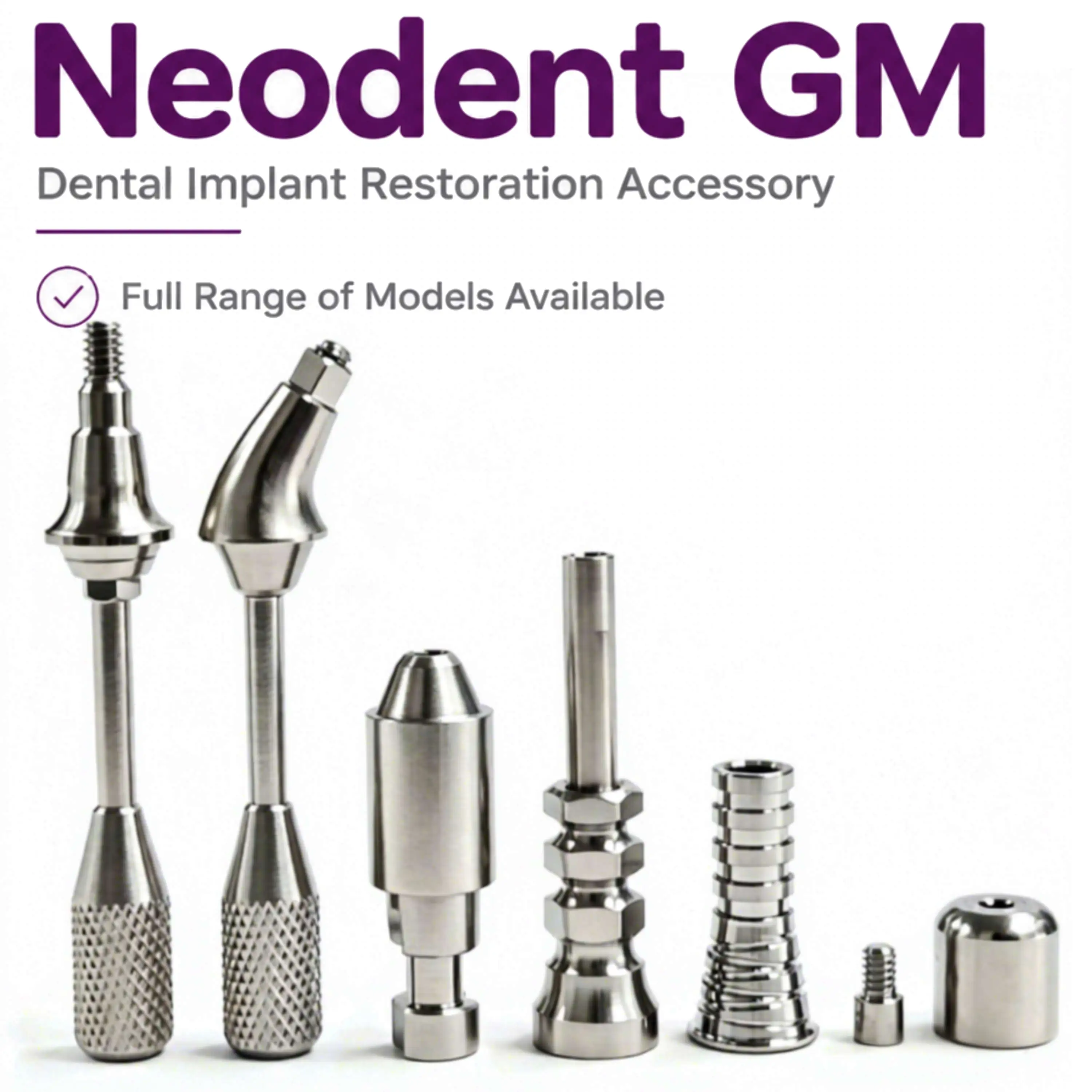 Neodent GM Multi-unit Angled Abutment 17 °   30 °   Mini Abutment Cónico Angulado MUA, Accesorios para Restauración de Implantes Dentales