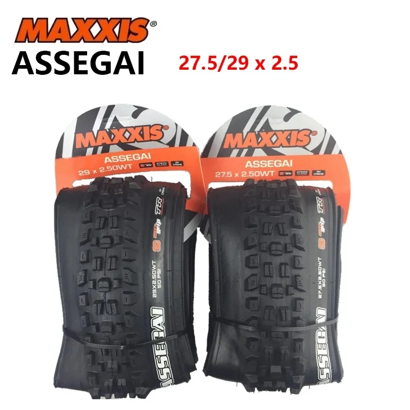 Neumático MAXXIS ASSEGAI TUBELESS LISTO EXO neumáticos de bicicleta antipinchazos 27,5/29x2,5 para condiciones de descenso de senderos piezas originales