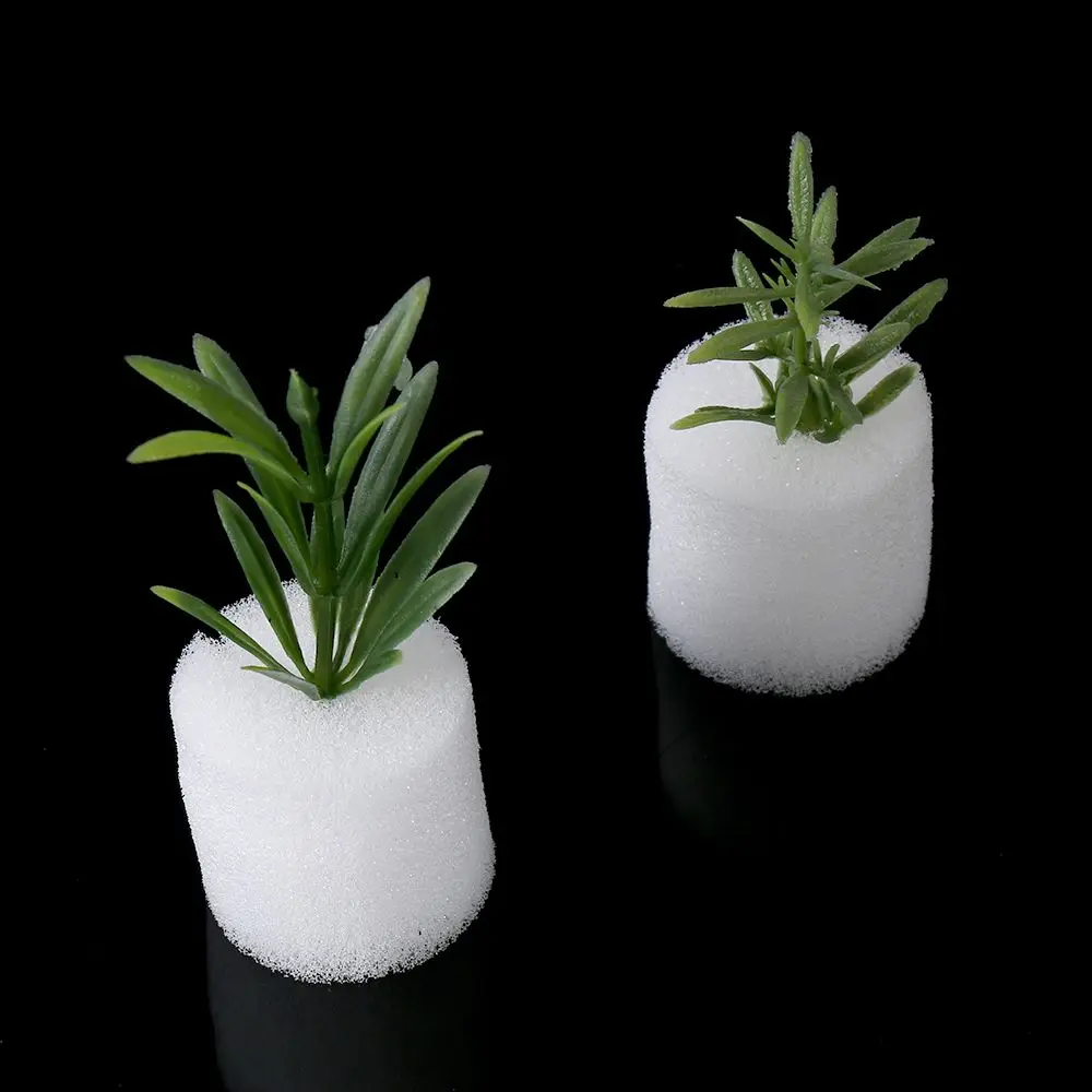 Macetas de vivero de verduras hidropónicas sin suelo, esponja de vivero, cultivo de semillas de flores, bandejas de semillas de cultivo sin suelo, 10 piezas
