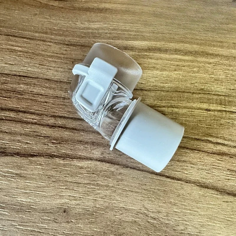Conector Giratorio de Codo para Mascarilla CPAP, Adaptador de Tubo Giratorio de Repuesto para Mascarilla Nasal ResMed AirFit FX, Accesorio para Máquina de Respiración