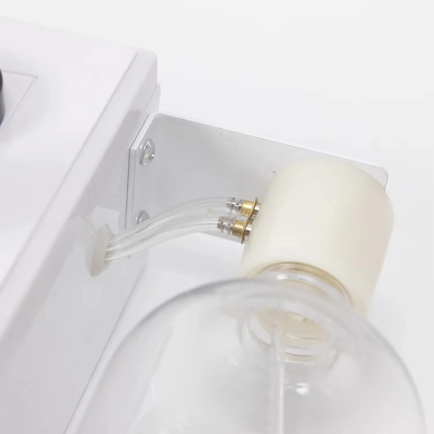 Unidad de turbina Dental JUMTOP con tubo de succión de Saliva, pieza de mano con jeringa de 3 vías, funciona con compresor de aire
