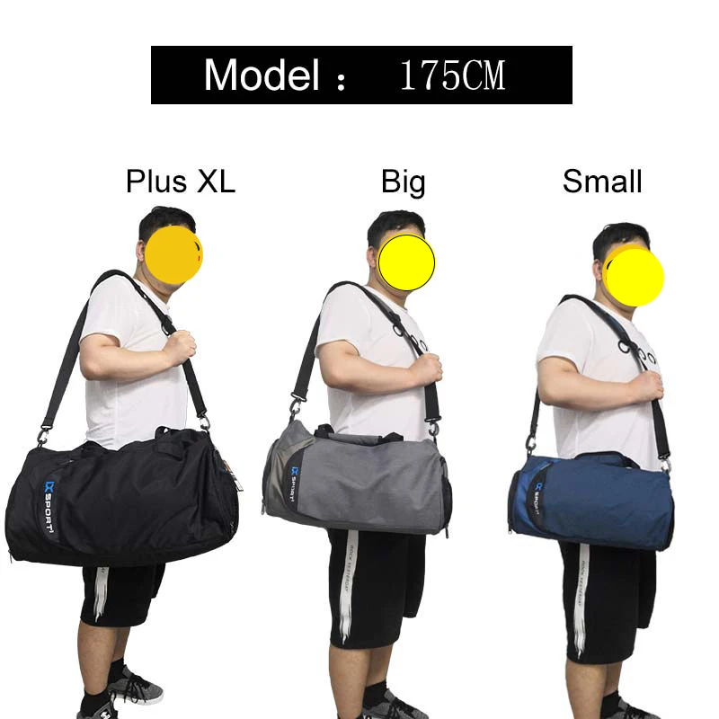Bolsa De gimnasio seca y húmeda para hombre y mujer, bolsa De entrenamiento, Tas, Fitness, viaje, deportes al aire libre, natación, gimnasio, Yoga, zapatos, XA103 + WA