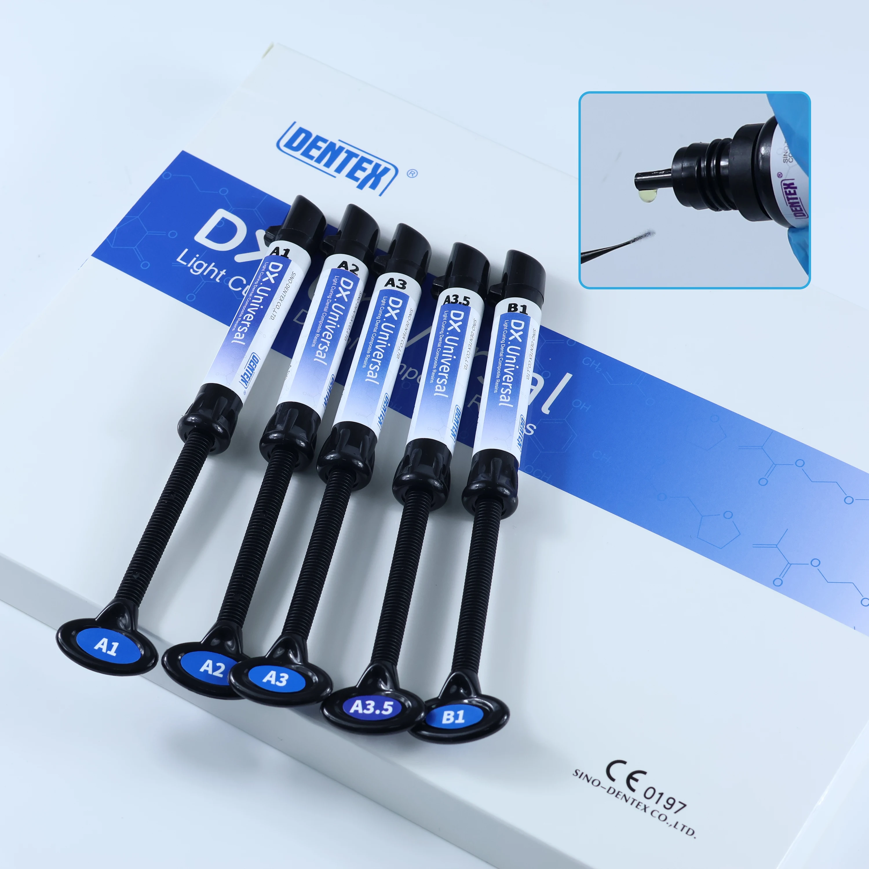 Resina Dental Universal, resina de restauración DX, adhesivo Dental, agente de unión de resina compuesta fotopolimerizable, pegamento para dientes/Kit de Gel de grabado