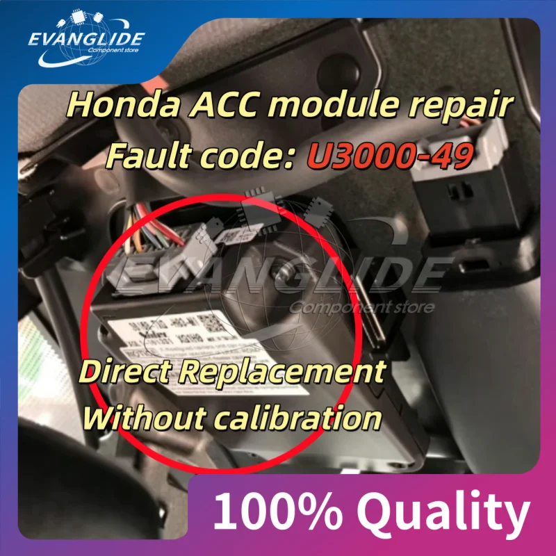 Reparación del módulo de cámara multifunción ACC de Honda (Código de fallo: U3000-49) para Odyssey, Elysion, Accord, Civic, reparación del sistema ACC LKAS del coche.