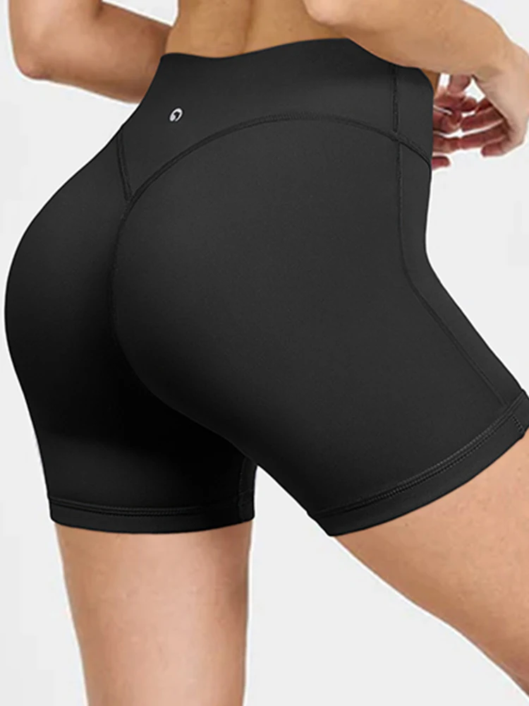 Shorts de Yoga Transpirables de Cintura Alta para Mujer, Leggings Elásticos para Correr, Ciclismo, Gimnasio y Deportes