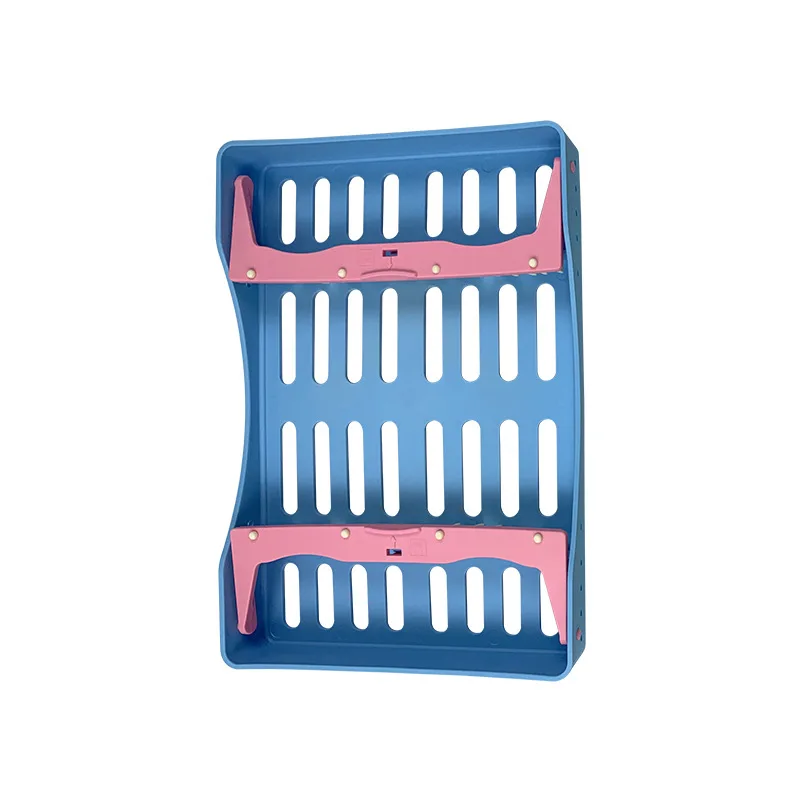 JUMTOP-estante para instrumentos dentales, estuche de colocación para espátulas de resina compuesta, caja de esterilización de Autoclave, soporte de bandeja, herramientas de dentista