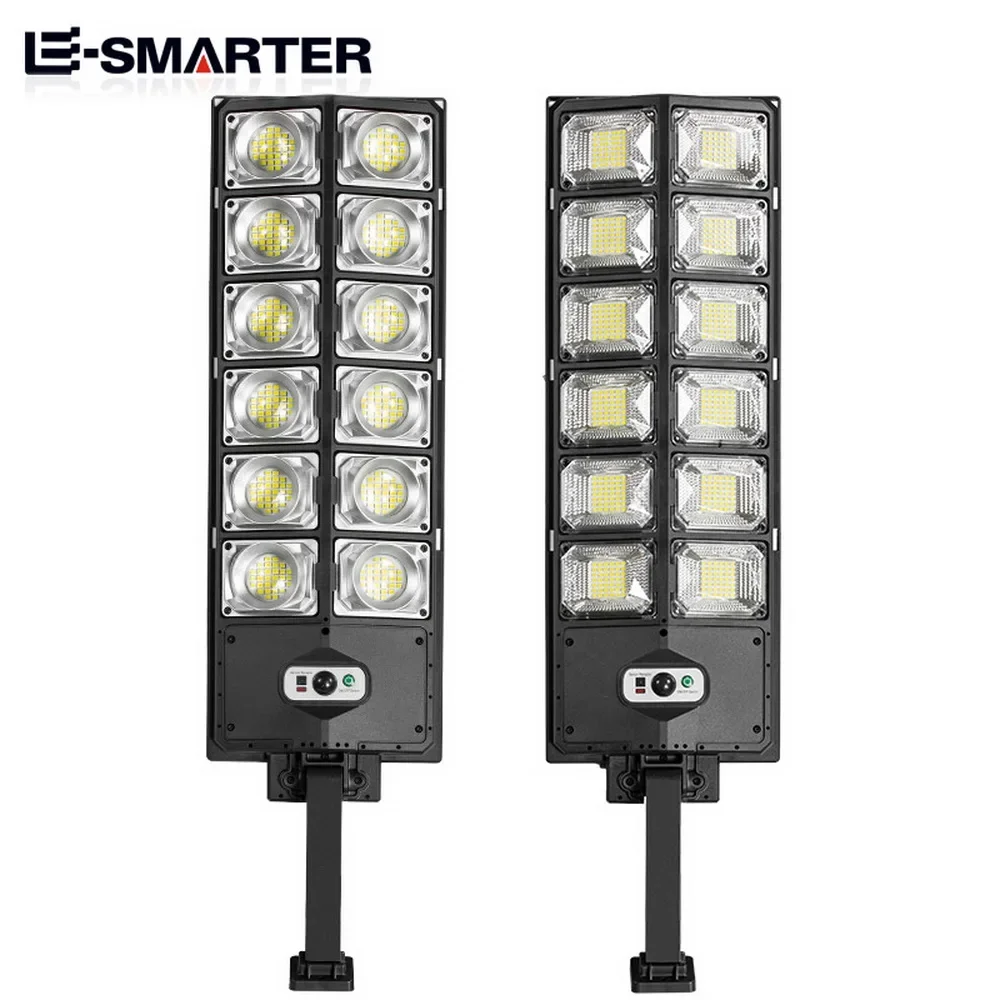 Lámpara LED superbrillante para exteriores, alimentada por energía Solar, Sensor de movimiento impermeable, luz Solar de inducción humana para jardín, patio, garaje
