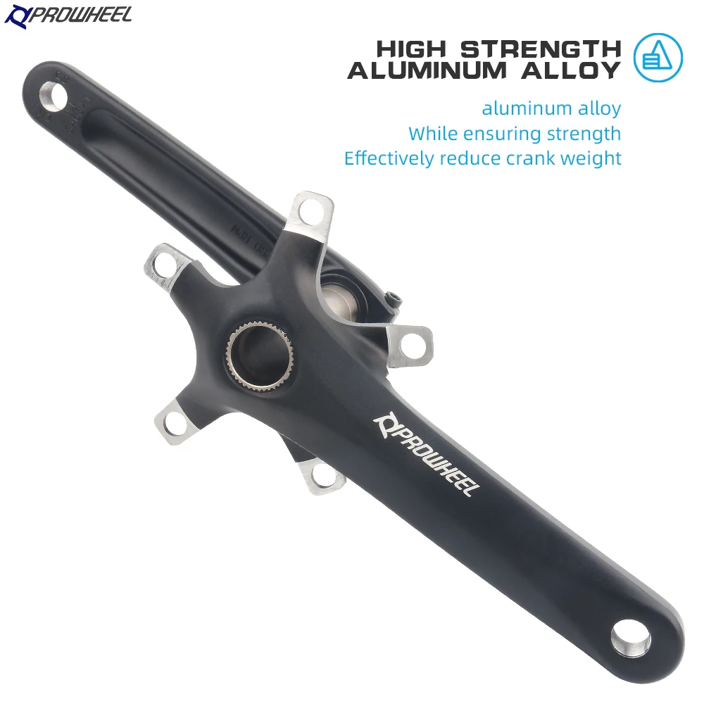 Prowheel-manivela de bicicleta de carretera, manivela de tecnología hueca, plato 110 130BCD, piñón de bicicleta de 170mm, juego de bielas de bicicleta de velocidad