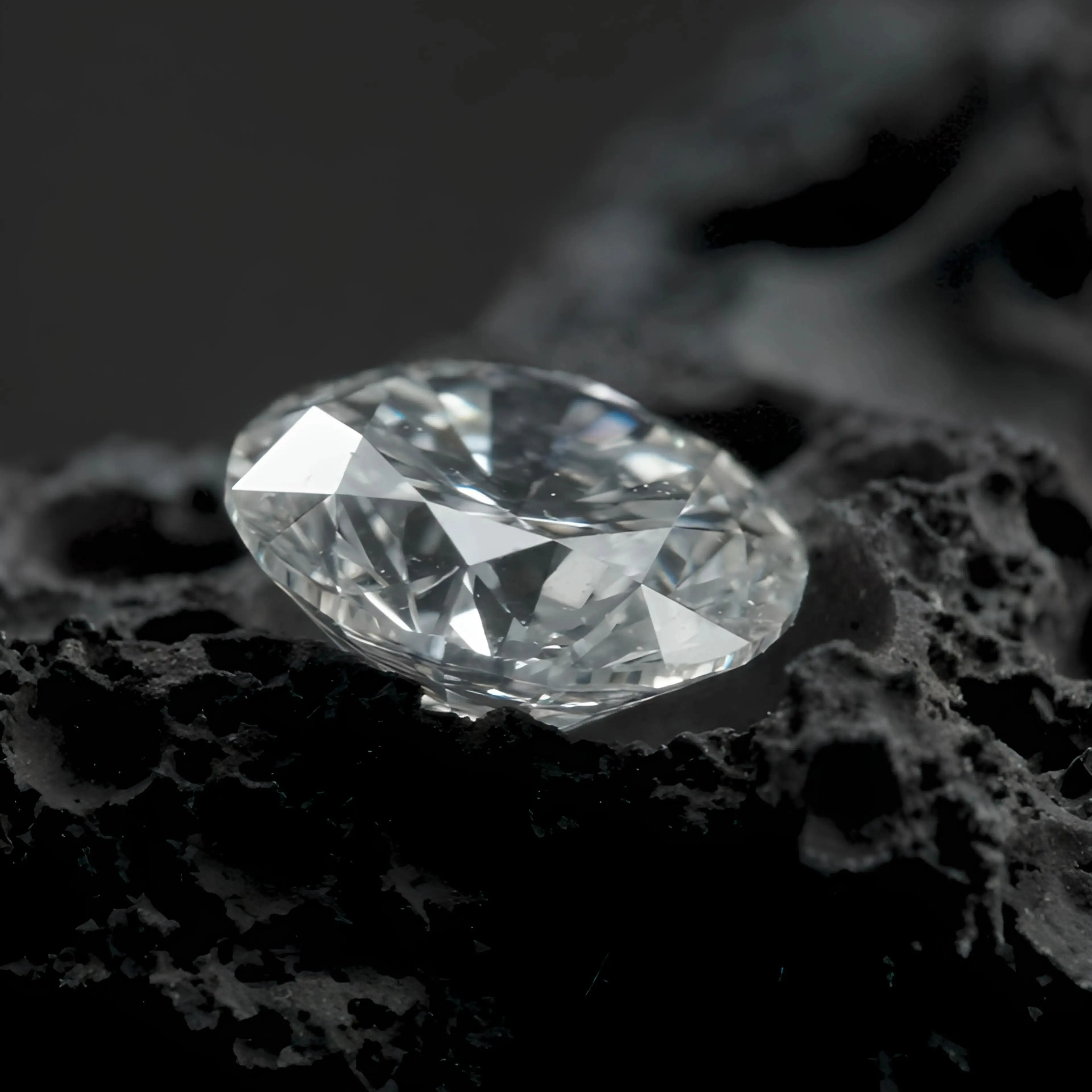 Piedra suelta de moissanita de corte redondo, 8 corazones 8 flechas, certificada GRA, D VVS1, 0.1-30ct, fuego brillante excelente para anillo de compromiso