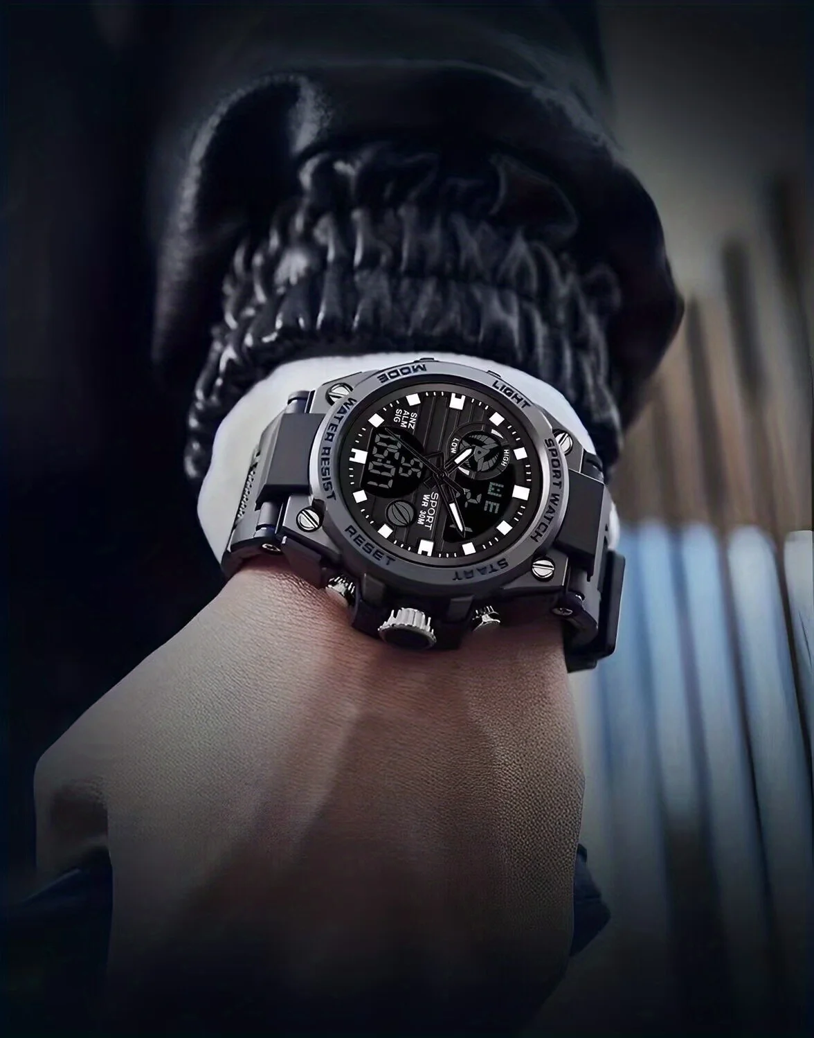 Reloj de negocios de lujo de moda para relojes de hombre con calendario