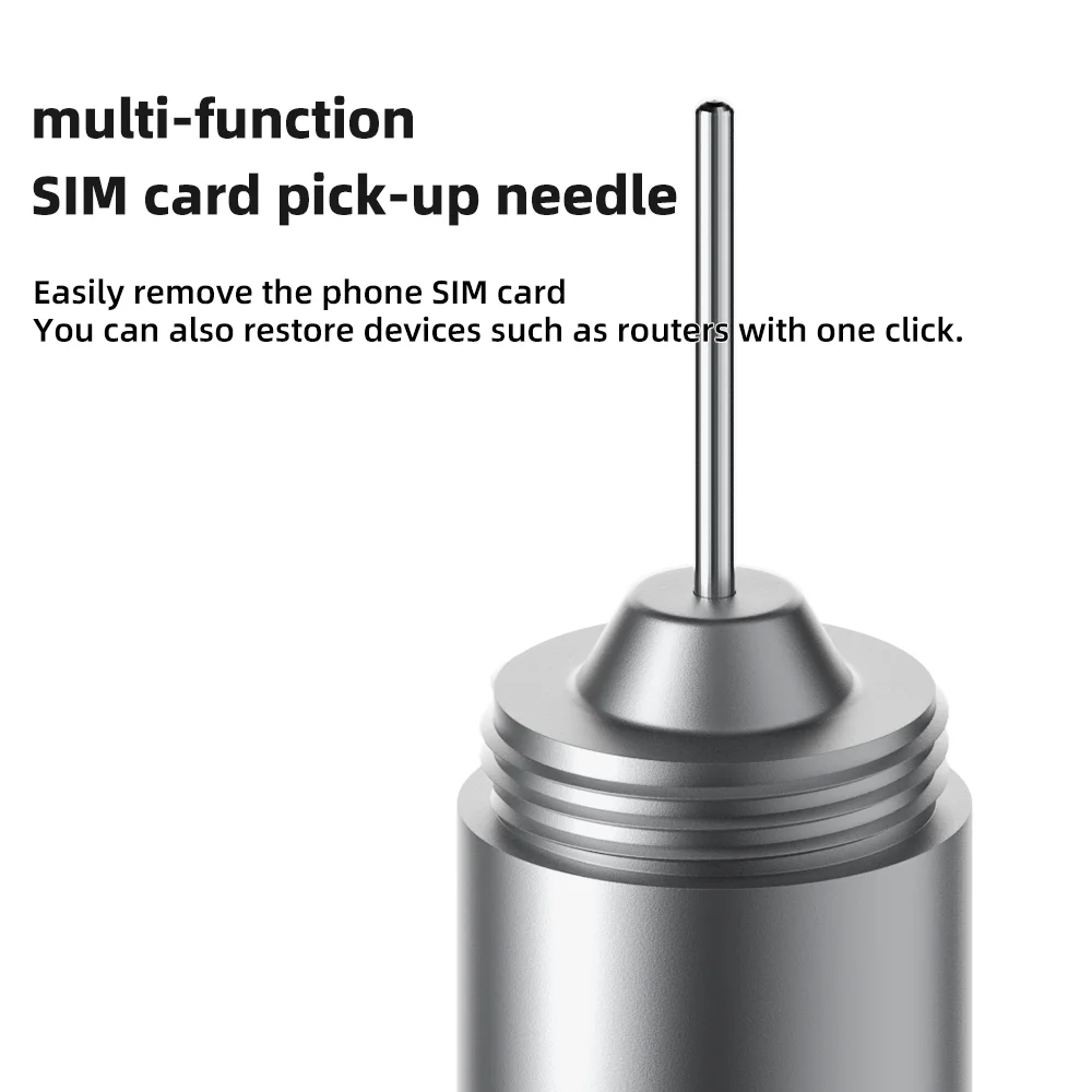 Herramienta para Extraer la Bandeja de la Tarjeta SIM, Pin de Expulsión, Cepillo de Limpieza para Auriculares, Herramientas de Reinicio, Aguja Abrepuertas, Kit de Limpieza para iPhone y Airpods