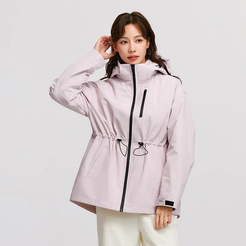 Chaqueta de Plumón Semir para Mujer, Nueva Colección 2026, Dos Piezas, Tres en Uno, Impermeable, Resistente al Aceite y a las Manchas, para Viajes, Uso Diario y Actividades al Aire Libre, Abrigo de Invierno