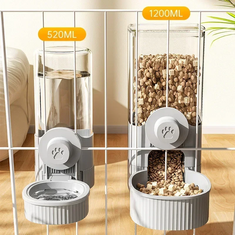 Nuevo bebedero automático Tepy Gravity para mascotas, suministros de agua para perros, jaula colgante, cuenco para perros y gatos, alimentador automático, suministros para mascotas