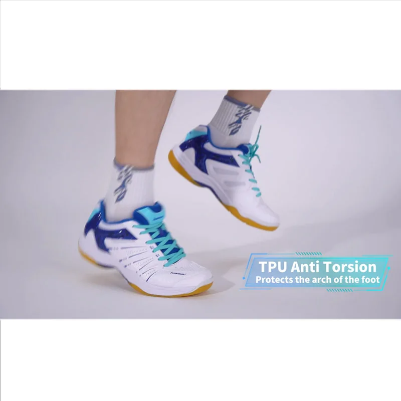 Kawasaki nuevos zapatos de bádminton zapatillas de tenis para hombre zapatos deportivos antideslizantes transpirables para hombres y mujeres K-065D