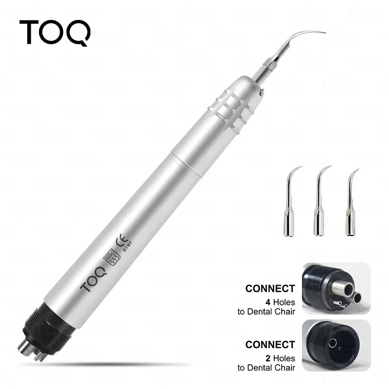 Limpiador Dental Ultrasónico con 3 Puntas, Herramienta de Limpieza para Eliminar Cálculos Dentales, Pieza de Mano para Blanquear Dientes, Limpiador Dental para Laboratorio Odontológico