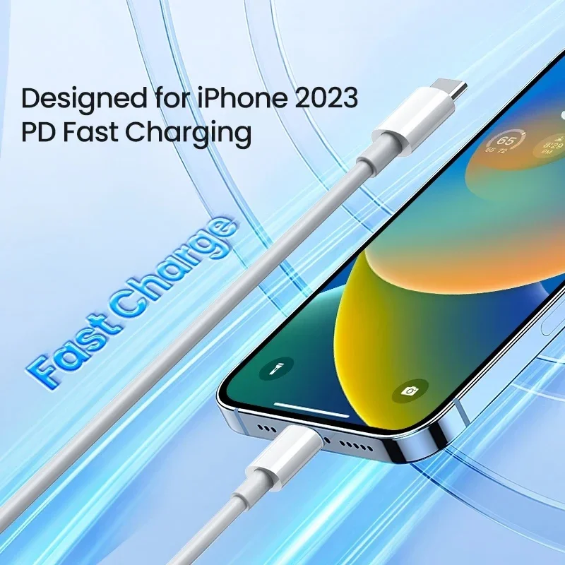 PD100W USB C a USB C Cable de cargador rápido para iPhone 15 Samsung Huawei Xiaomi Redmi OPPO POCO tipo C a cable de datos de carga tipo C