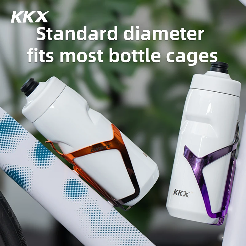 KKX-hervidor de agua deportivo de acero inoxidable 550, botella de agua aislada para ciclismo, mantiene el frío y el calor, de larga duración, 304 ML