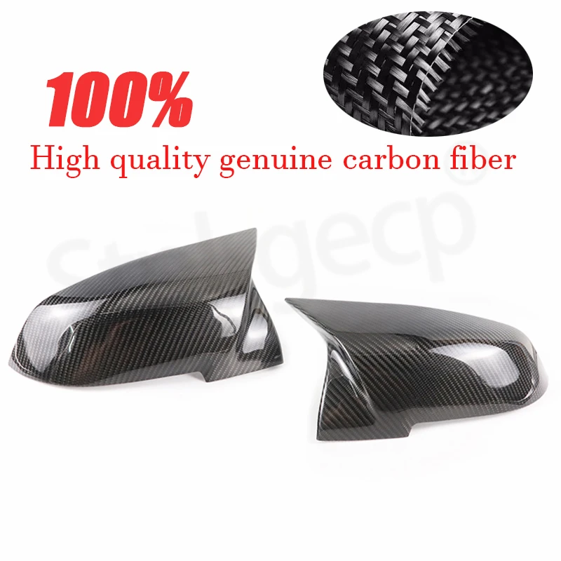 2014-2019 para BMW 1 2 4 3 Series GT F20 F21 F22 F23 F30 F31 F32 F33 F34 F35 F36 X1 E84 M2 F87 reemplazar la cubierta del espejo de fibra de carbono