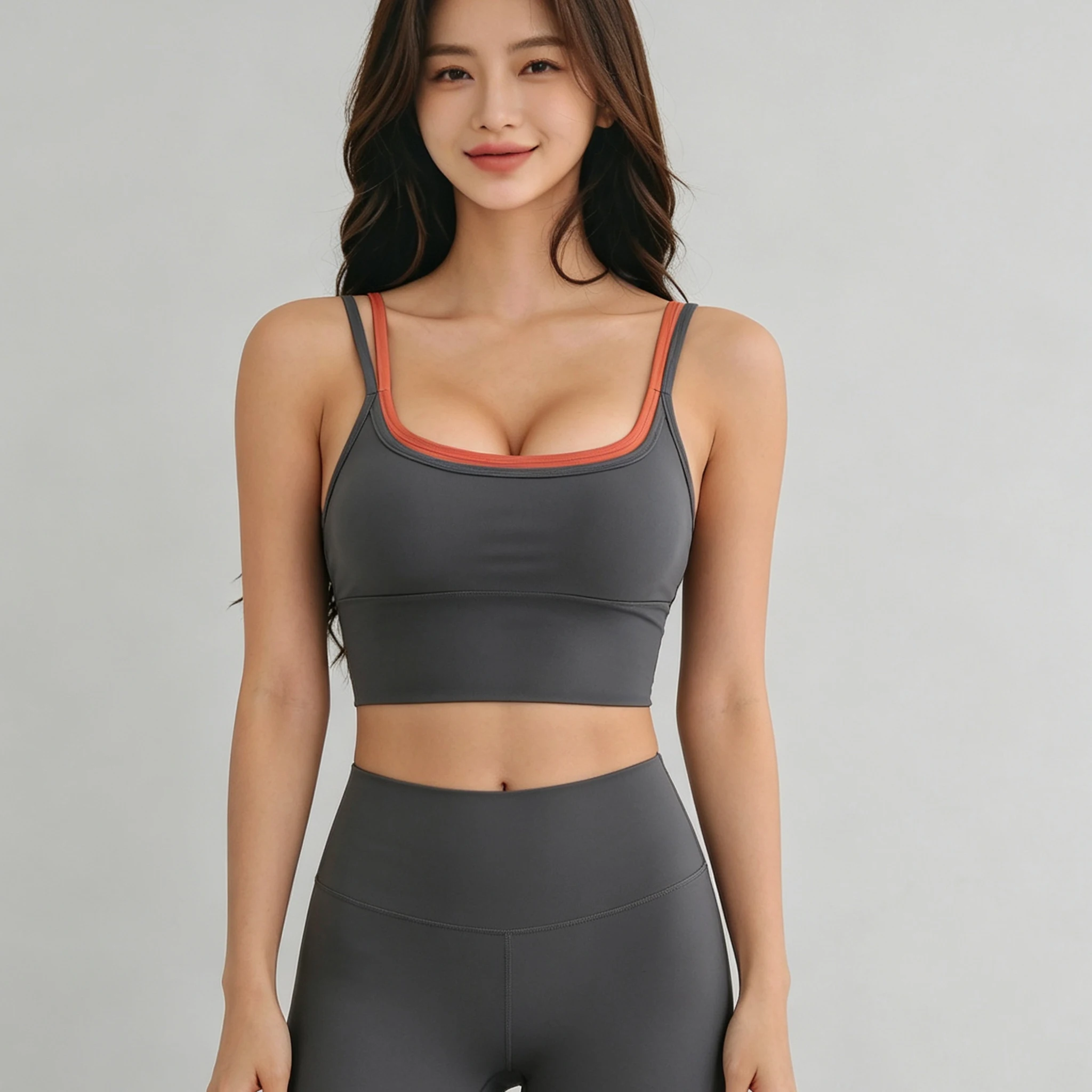 Sujetador deportivo transpirable para mujer, top de fitness a prueba de golpes, top corto push-up para gimnasio, sujetador deportivo, top de entrenamiento, sujetador de yoga sin costuras