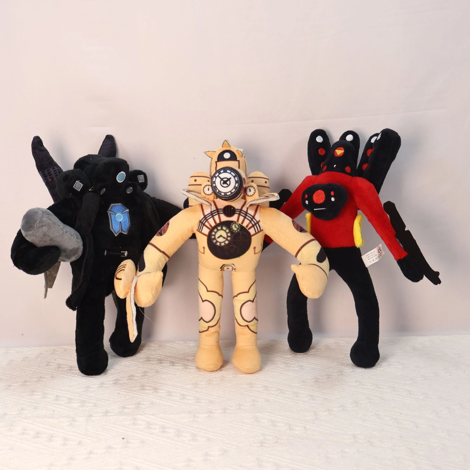 Skibidi Toilet Bosses Titan TV Man Cameraman juguetes de peluche para fanáticos y amigos bellamente muñecos de peluche regalo de Navidad