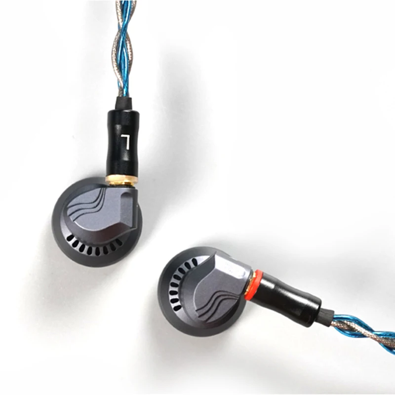 Yincrow RW-3000 insignia Metal HIFI Audiophile auriculares Monitor 15mm unidad dinámica bajo DJ auricular IEM ST-10s RW-1000 RW-2000