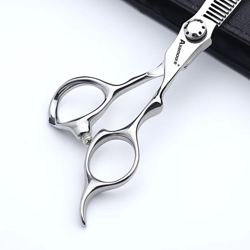 Tijeras de Peluquería Profesionales para Salones de Belleza, Tijeras de Barbero para Cortar, Entresacar y Peinar