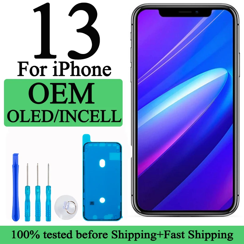 A2633 A2482 A2631 A2634 A2635 Premium nuevo Lcd para IPhone 13 nueva pantalla táctil con pantalla táctil 3D reemplazo de fábrica
