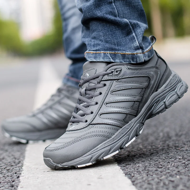 BONA-zapatillas de correr para hombre, zapatos atléticos con cordones, cómodos, estilo clásico, para caminar al aire libre, novedad