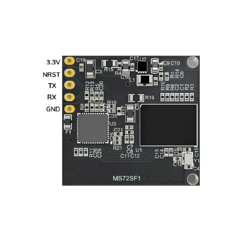 Módulo de Radar de Onda Milimétrica MS72SF1 de 60 GHz, Sensor de Detección de Presencia Humana, Detección de Movimiento y Estacionamiento en Interiores para Automatización del Hogar Inteligente