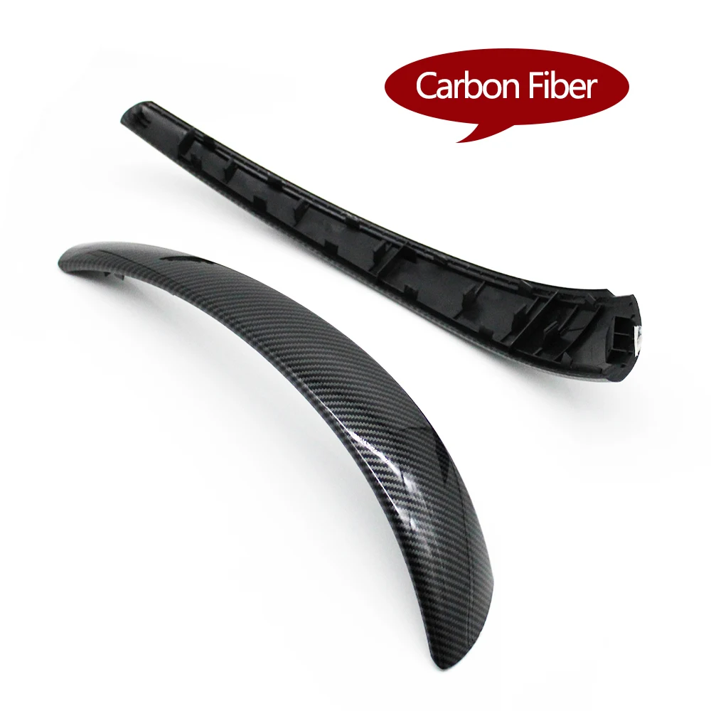 Embellecedor de cubierta de manija de puerta Interior izquierda y derecha para BMW Serie 1, E81, E82, E87, E88, 120i, 130i, 135i, 2006-2012