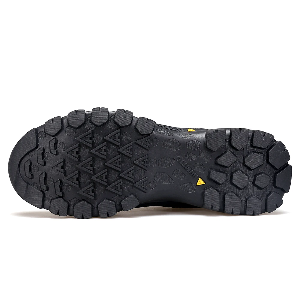 HUMTTO-zapatillas de deporte al aire libre para hombre, Botas de senderismo de cuero genuino, diseñador de lujo, escalada, Trekking, deportes de seguridad, zapatos de trabajo