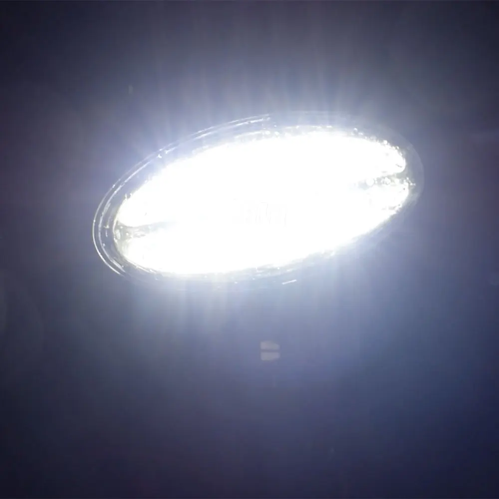 Luz LED JALN7 ovalada de 6.7 pulgadas para tractor Deere 45W, versátil para trabajo, cosechadoras Buhler Massey Ferguson, recolectores de algodón, uso todoterreno