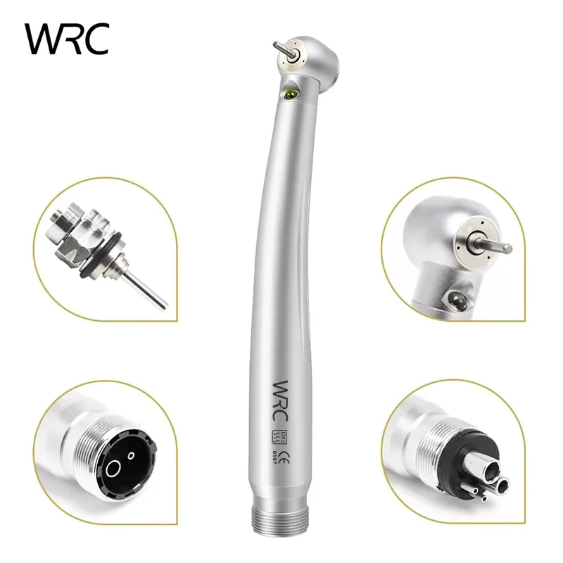 Kits de juegos de piezas de mano dentales, LED Dental, kits de piezas de mano de alta velocidad y baja velocidad, pieza de mano con orificio 2/4 M4/B2