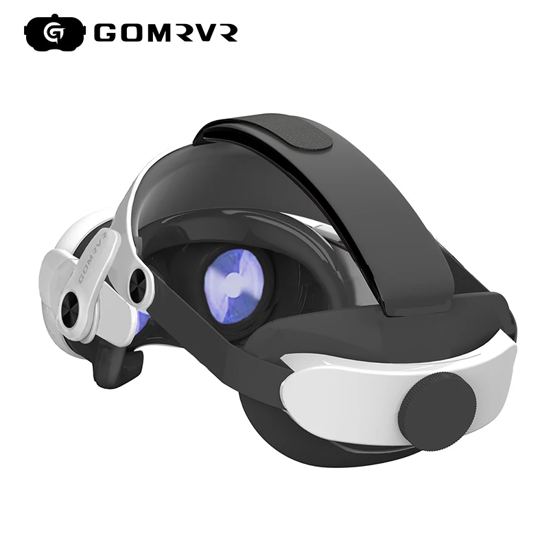 Correa de cabeza reemplazable GOMRVR para Meta Quest 3 VR, mejora la comodidad, correa de cabeza ajustable para accesorios Meta Oculus Quest 3