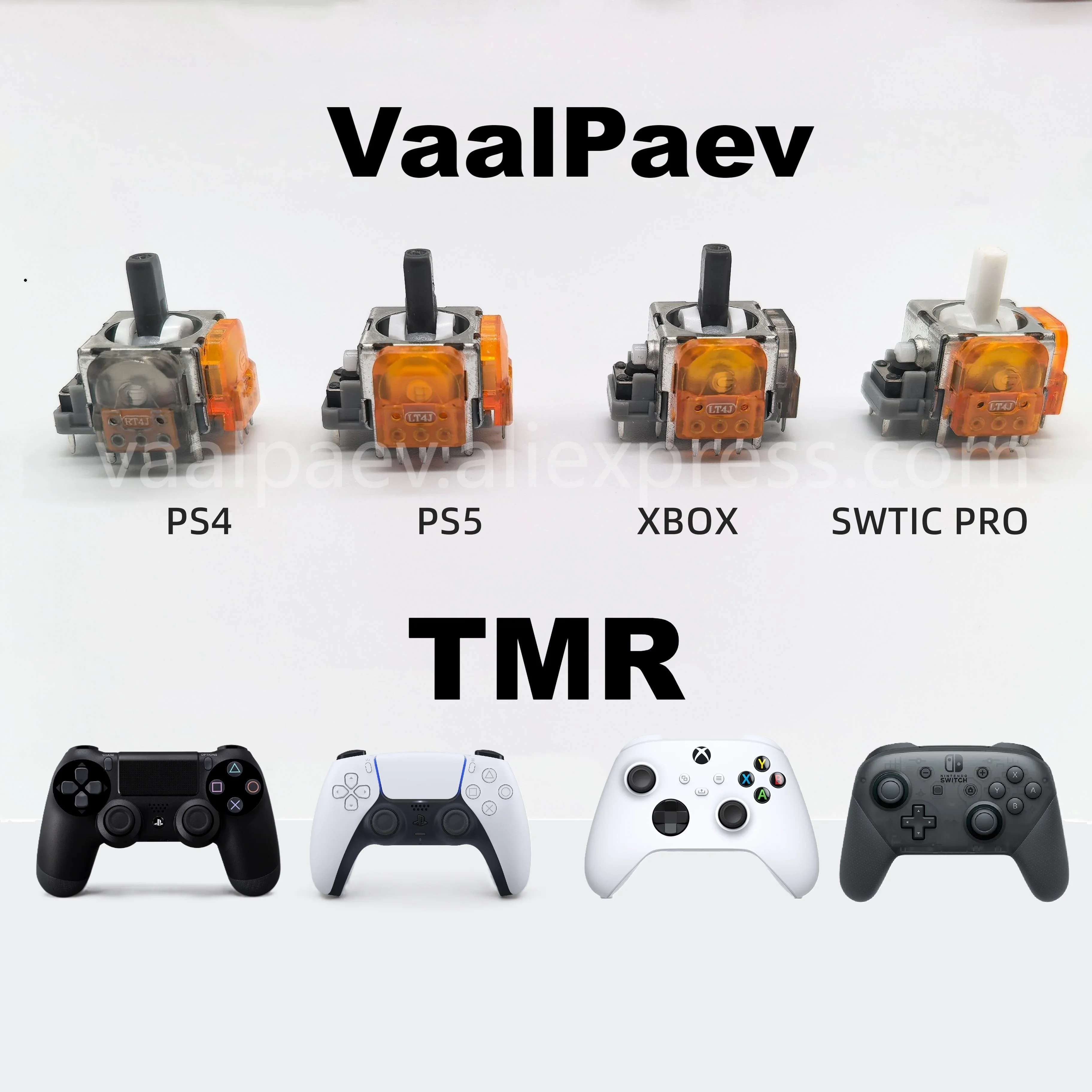 Nuevo para PS5 DualSense TMR Joystick analógico Sensor lineal Anti-drift bajo consumo de energía bajo ruido alta precisión directo de fábrica