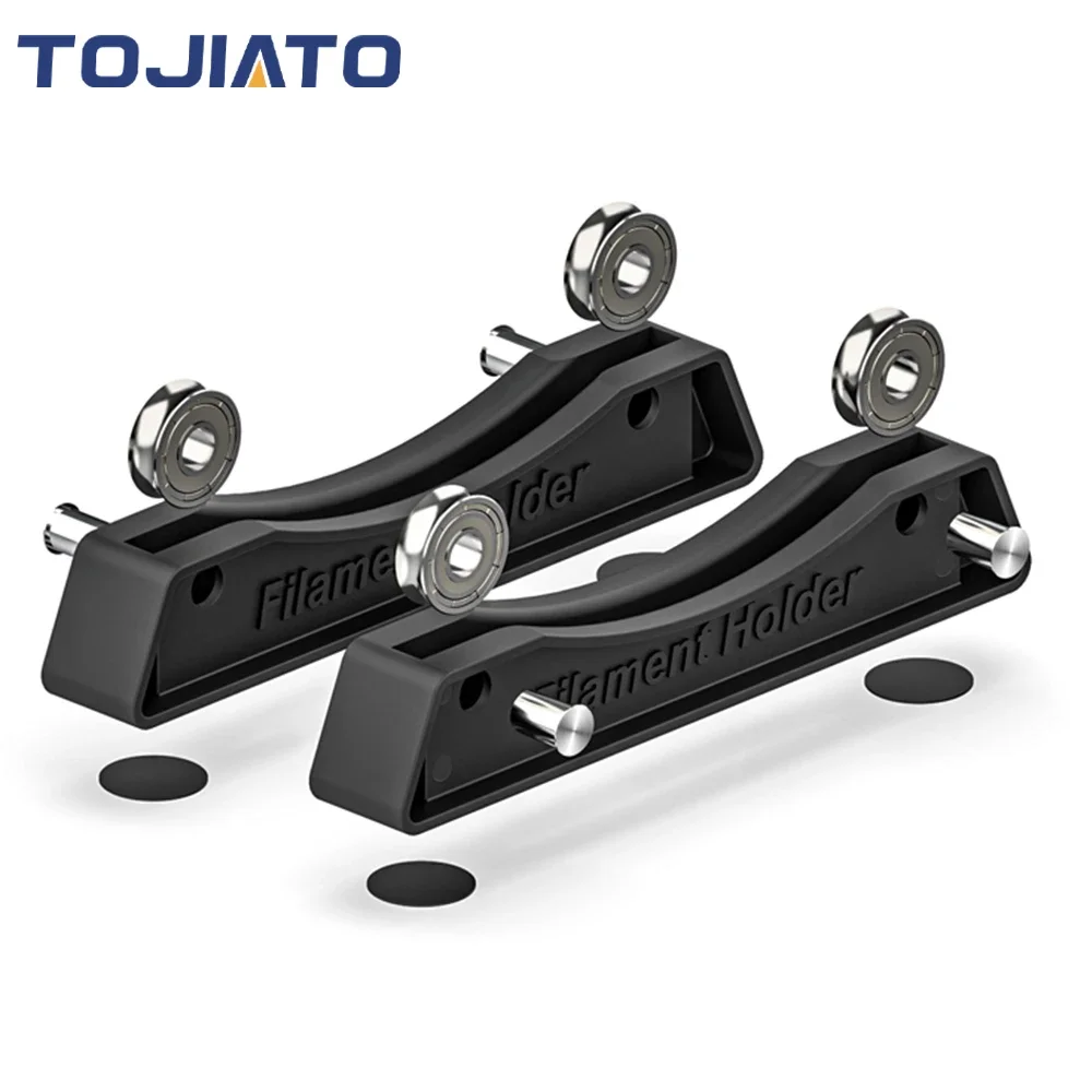 Soporte de carrete de filamento de 1KG, diseño de rodamiento, estantes consumibles, suministros, asiento fijo para filamento de impresora 3D, soporte PLA/PETG/ABS