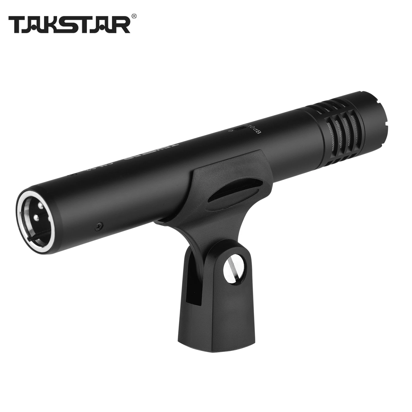 TAKSTAR CM-63 micrófono condensador de diafragma profesional micrófono cardioide XLR resistente a la humedad para micrófono de grabación de estudio