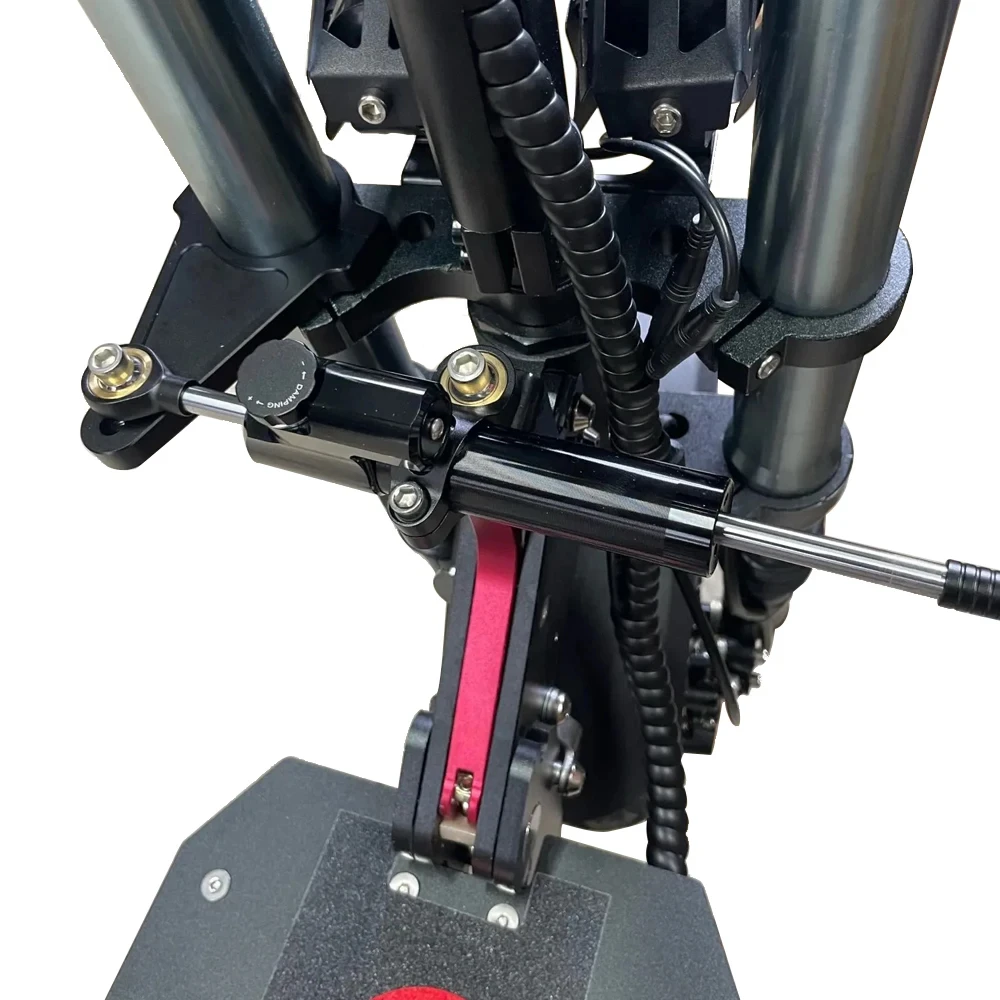 Soporte de amortiguador de dirección direccional para patinete eléctrico, piezas de modificación de seguridad de estabilidad para Inxing V7/YUME Y11 Plus/BOYUEDA S5