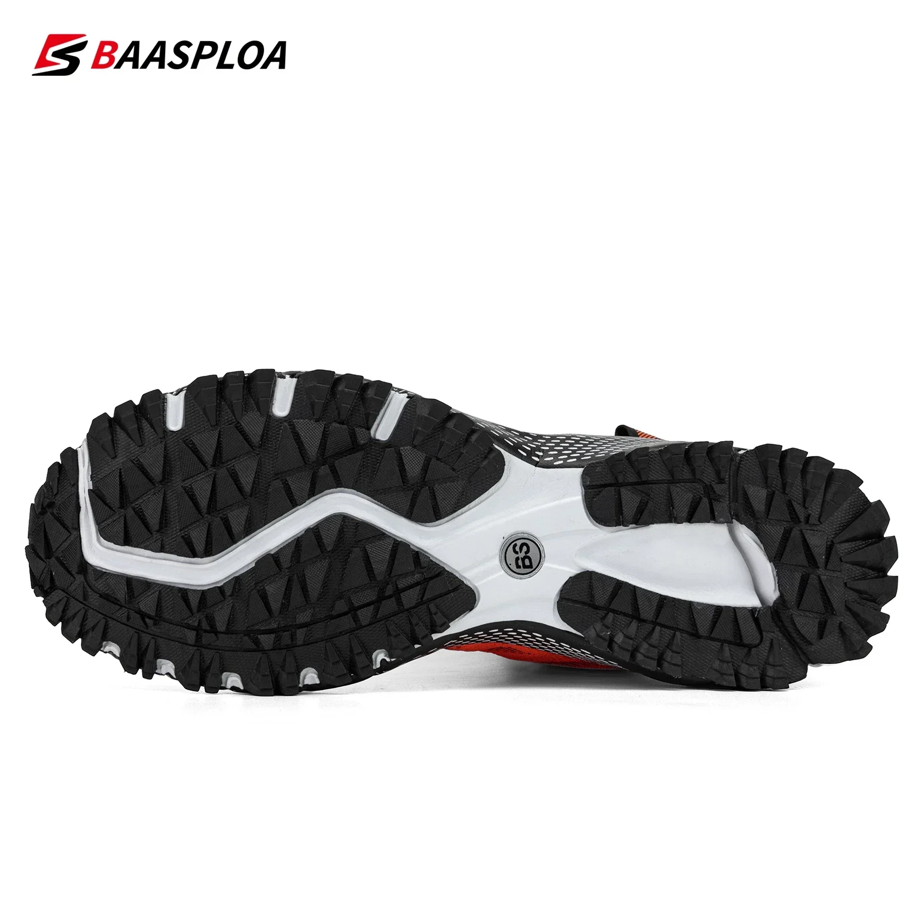 Baasploa, zapatillas para correr para hombre, zapatillas deportivas ligeras y transpirables para correr, zapatillas deportivas informales cómodas con cordones a la moda para hombre, antideslizantes