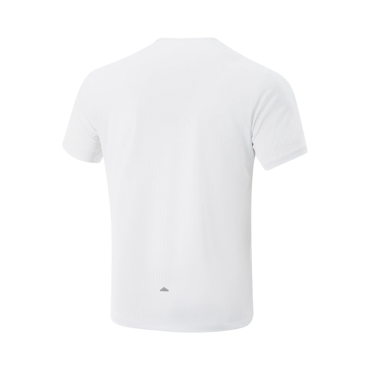 Li-Ning Camiseta deportiva para correr para hombre AT AIR, ajuste regular, poliéster, transpirable, reflectante, camisetas de manga corta ATSV471