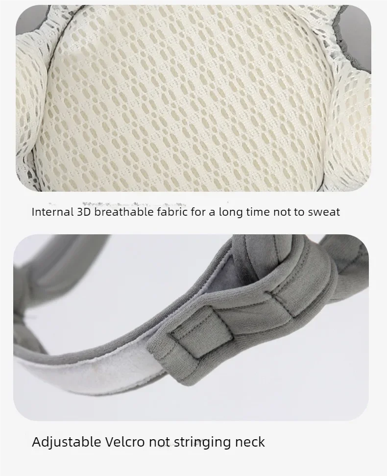 Gorro Protector Anticolisión Engrosado, Casco de Seguridad para Bebés, Suave y Cómodo, Protección Integral para la Cabeza, Ajustable