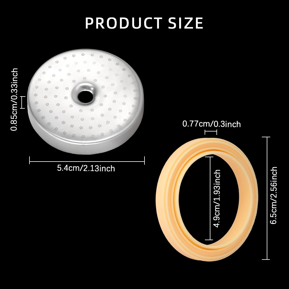 Junta de sellado para pantalla de ducha de 54 mm compatible con los modelos de infusores Breville Express Bambino Plus Barista Touch