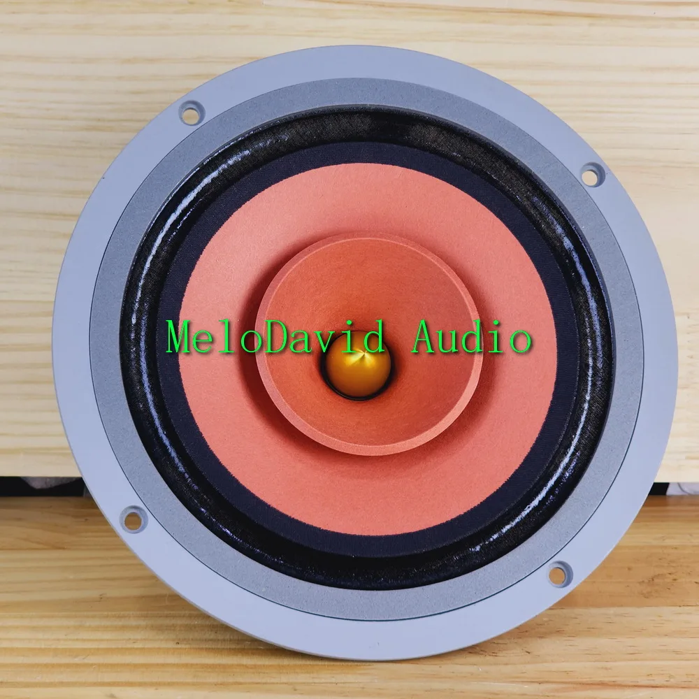 MeloDavid Audio Crystal8 MK2 mezcla de lana cono de papel doble imán altavoz de rango completo de 8 pulgadas