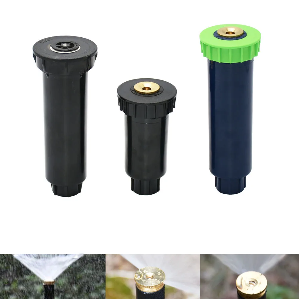Boquillas de dispersión de repuesto para aspersores emergentes, herramienta de riego ajustable de 0 ~ 360 grados para jardín, parque, granja, césped y cultivos